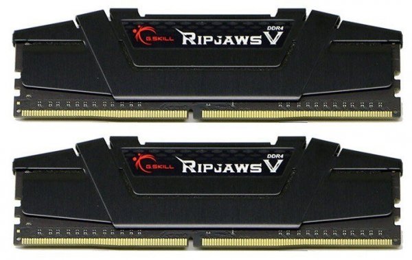 G.SKILL Pamięć do PC - DDR4 16GB (2x8GB) RipjawsV 3600MHz CL16 XMP2 Black