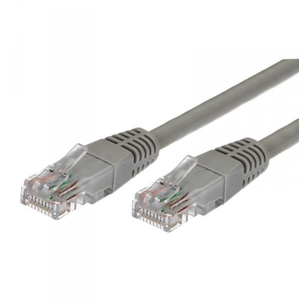 TB Kabel Patchcord miedziany kat. 5e RJ45 UTP 1,5m szary