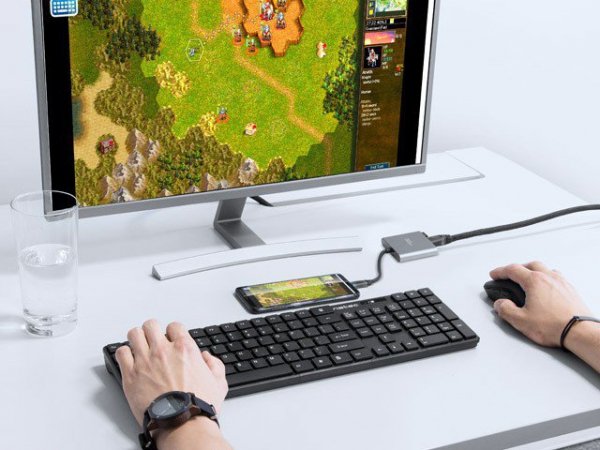 Natec Multi Port Fowler mini USB-C PD, USB 3.0, HDMI 4K