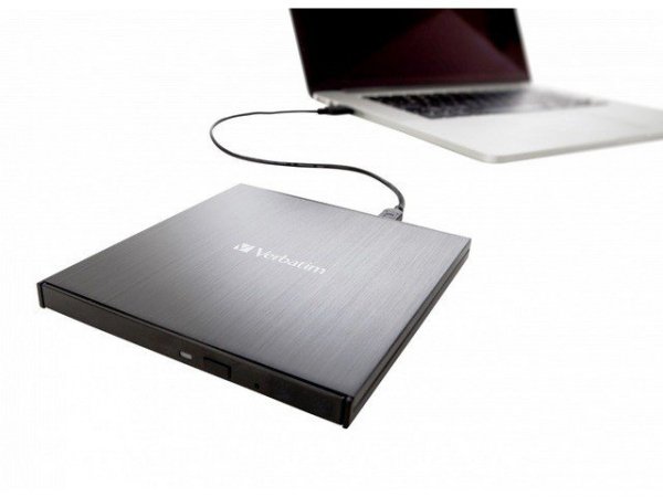Verbatim Nagrywarka CD/DVD RW USB-C 3.2 slim 43886