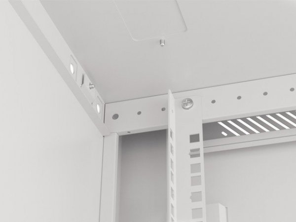 Lanberg Szafa wisząca 19 cali 6U 600x600 szara WF01-6606-00S