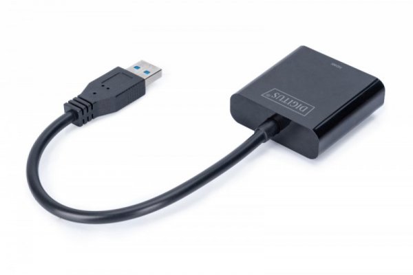 Digitus Adapter audio-video USB 3.0 do HDMI FHD 1920x1080p Dual Display