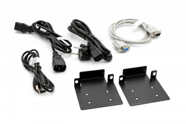 Digitus Zasilacz awaryjny UPS Online Rack 19" LCD, 1500VA/1500W, 3x12V/9Ah, 8xC13, USB, RS232, RJ45