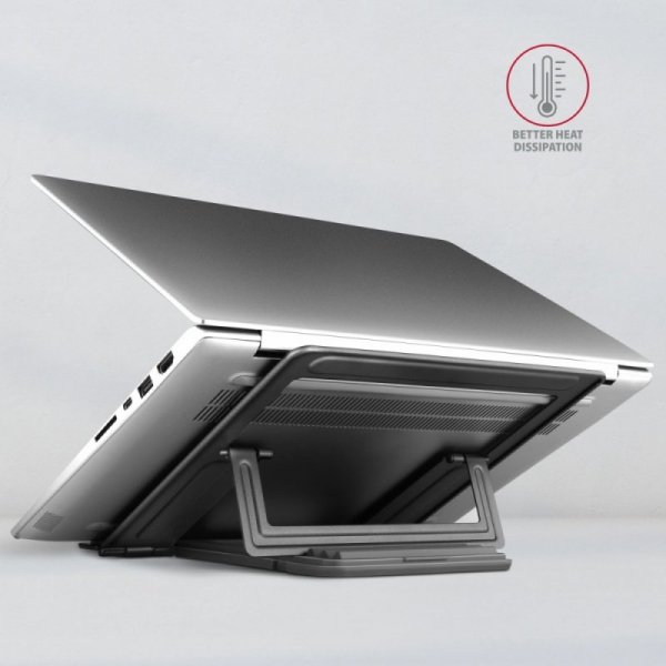 AXAGON STND-L Podstawka do laptopów aluminiowa 10-16&quot;, 4 regulowane kąty nachylenia