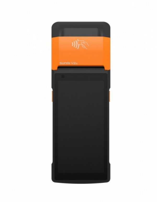 Sunmi Terminal Mobilny V2s, Android 11, 2/16 GB, 5+2 MP camera, micro SD, 4G, 2 SAM, Label & NFC
