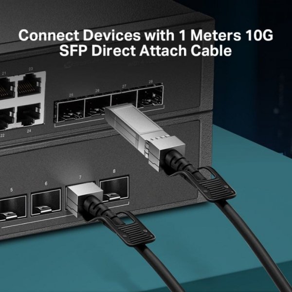 TP-LINK Przewód SM5220-1M Direct Attach SFP+ 1m