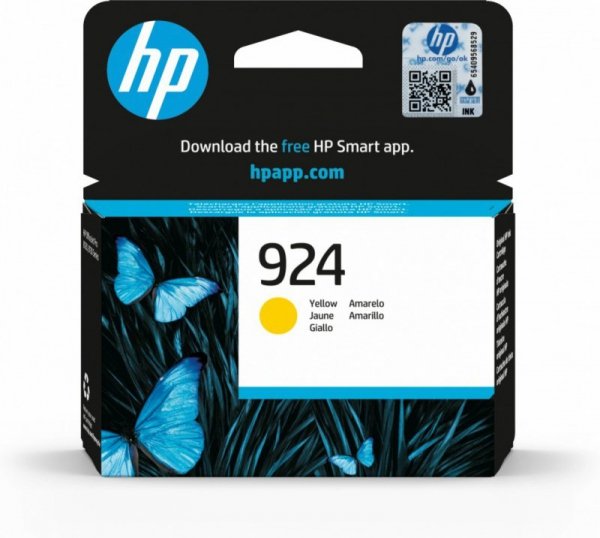 HP Inc. Tusz 924 Yellow 4K0U5NE