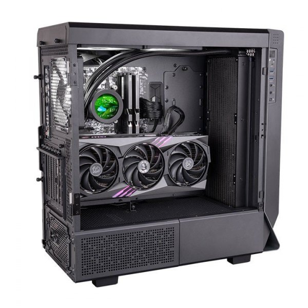 Thermaltake Chłodzenie wodne - Toughliquid Ultra 420 - 2.1&quot; LCD, ToughFan 140*3