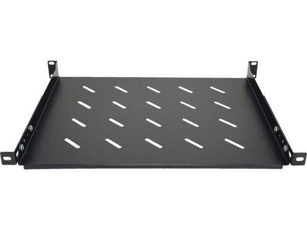 ALANTEC Półka stała 19 cali 1U głębokość 350mm Czarna
