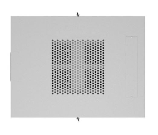 Lanberg Szafa stojąca rack 19 cali 22U 600x800 szara drzwi szklane LCD flack pack