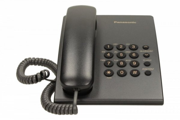 Panasonic KX-TS500 Black przewodowy