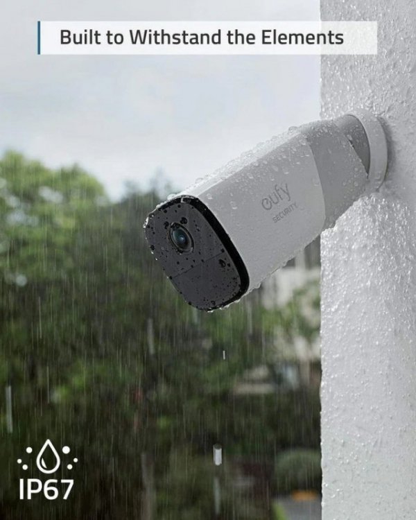Anker Zestaw kamer Eufy Cam 2 Pro 3+1 - EU/ES/FR/ES biało-szary