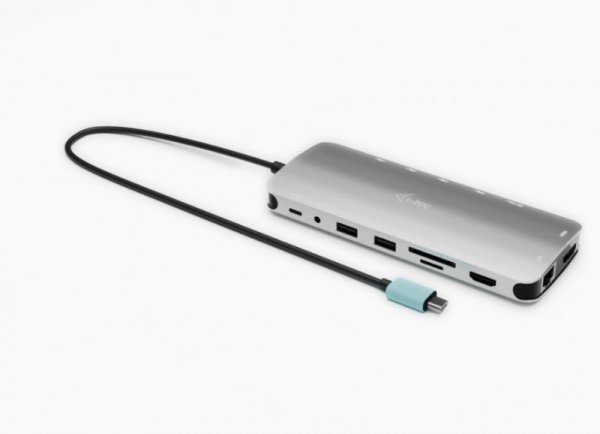 i-tec Stacja dokująca USB-C Metal Nano 3x Display Dock 2x HDMI 1x USB-C video Power Delivery 140W + i-tec Universal Charger 140 
