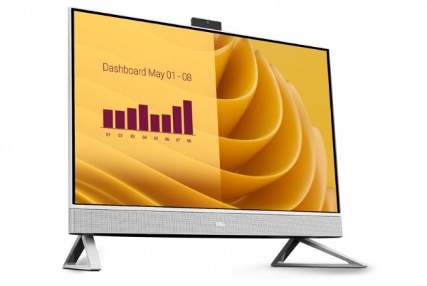 Dell Komputer Dell 27 All-in-One EC27250 Win11Pro CORE 7-150U/16GB/1TB/27.0 FHD Touch/GeForce MX 570A/Cam/WLAN + BT/Backlit Kb/3