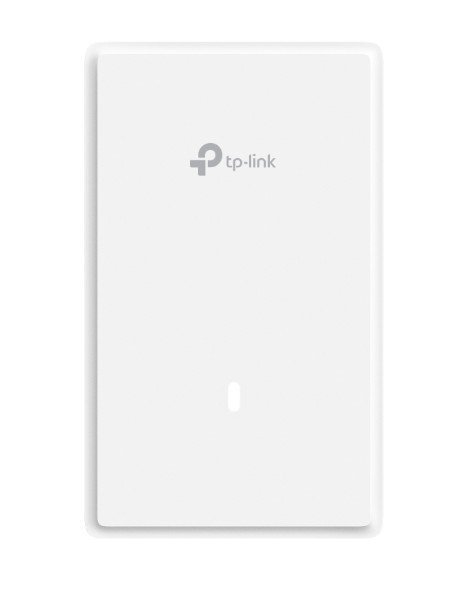 TP-LINK Punkt dostępowy naścienny Omada EAP725-WALL BE3600 Dual-Band Wi-Fi7 Access Point   PORT:  Uplink: 1× 2.5G RJ45 Port; Dow