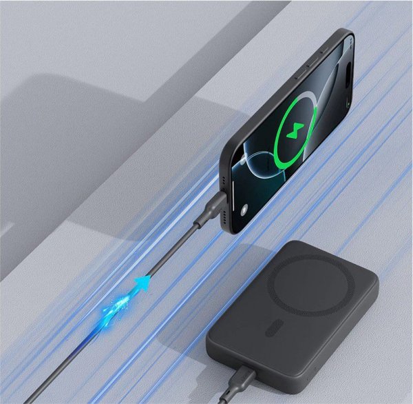 AUKEY PB-MS04 Gray Qi2 MagSafe PowerBank 10000mAh 20W PD