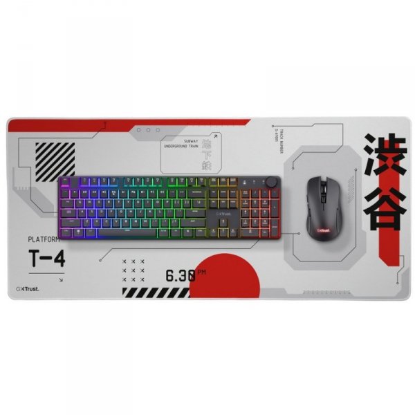 Trust Podkładka pod mysz GXT 759 XXL Japan biała