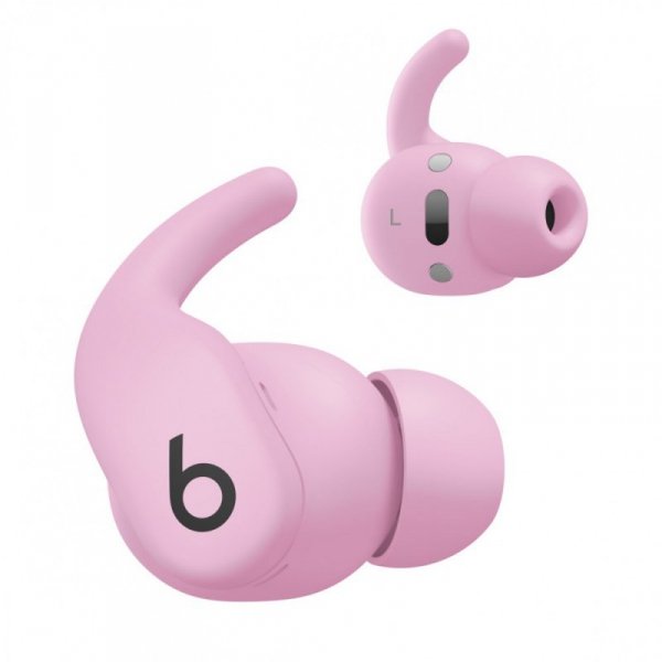 Apple Słuchawki Powerbeats Fit - bezprzewodowe douszne słuchawki sportowe - turboróżowy