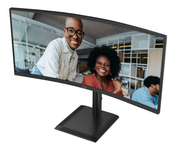 AOC Monitor CU34E4CV 34 cale 120Hz Curved VA HDMIx2 DP RJ45 HAS Głośniki