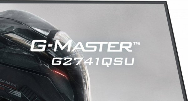 IIYAMA Monitor 27 cali G2741QSU-B1 IPS,QHD,144Hz,1ms,2xUSB                  Adaptive G-SYNC,HDMI,DP,350cd,