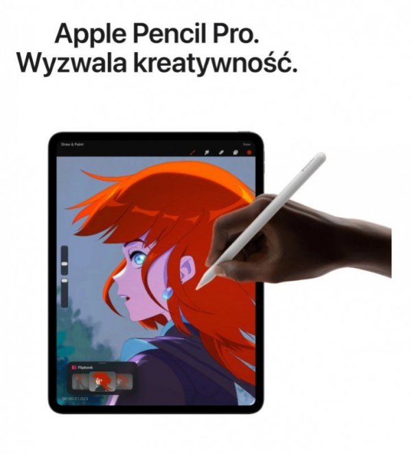 Apple iPad Pro 13-calowy Wi-Fi + Cellular 512 GB ze szkłem standardowym - Gwiezdna czerń