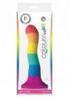 Dildo-COLOURS PRIDE EDITION 6WAVE DILDO