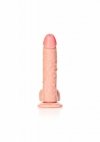 Curved Realistic Dildo  Balls  Suction Cup - 8/ 20,5 cm
