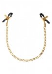 Stymulator-FF GOLD NIPPLE CHAIN CLAMPS