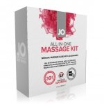 Zestaw olejków do masażu - System JO All-In-One Massage Gift Set