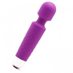 Iwand purple rechargeable silicone bodywand massager