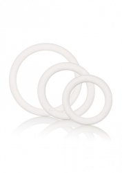 Pierścień-RUBBER RING WHITE SET 3PCS