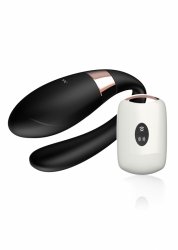 Stymulator V-Vibe Black USB dla Par | Oh, Paris!