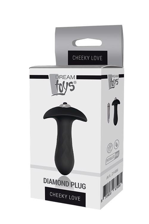 Plug/vibr-DREAM TOYS DIAMOND SINGLE SPEED PLUG