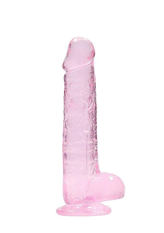 8&quot; / 20 cm Realistic Dildo With Balls - Pink