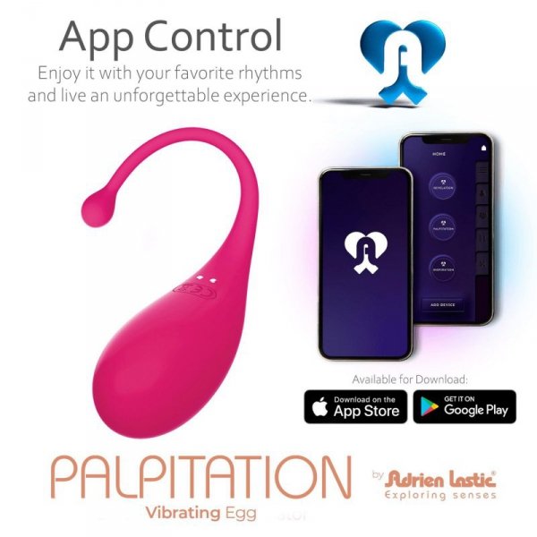 Palpitation Fuchsia (huevo vibrador + app)