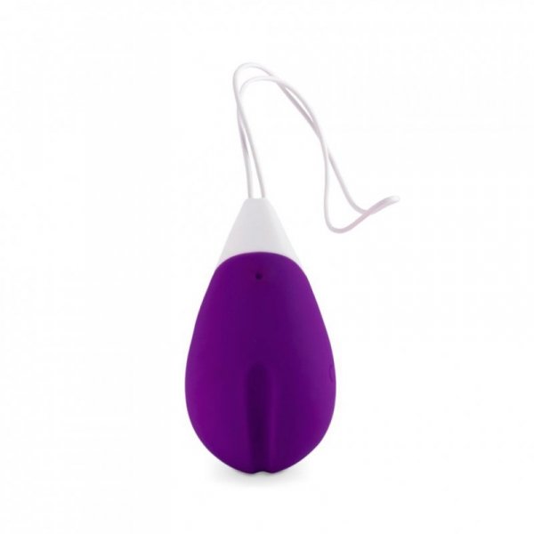 Zdalnie sterowane jajko wibrujące - FeelzToys Anna Vibrating Egg Remote Deep Purple