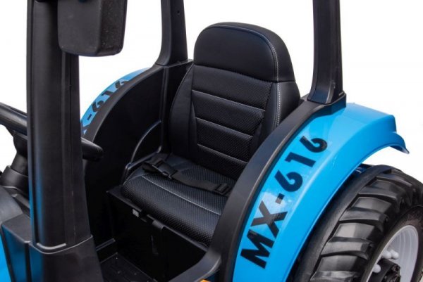 Traktor Na Akumulator A011 24V  Niebieski