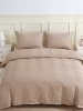 Ekskluzywna pościel bawełniana Luise beżowa 200x220