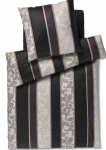 Joop pościel mako-satin Paisley Stripes black 4121 155x200