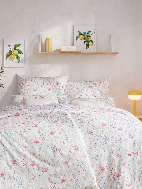 Estella mako-satin Celeste pink 7961 135x200