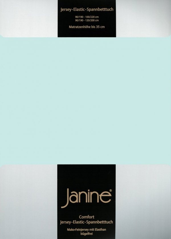 Janine prześcieradło elastic-jersey z gumką morgennebel