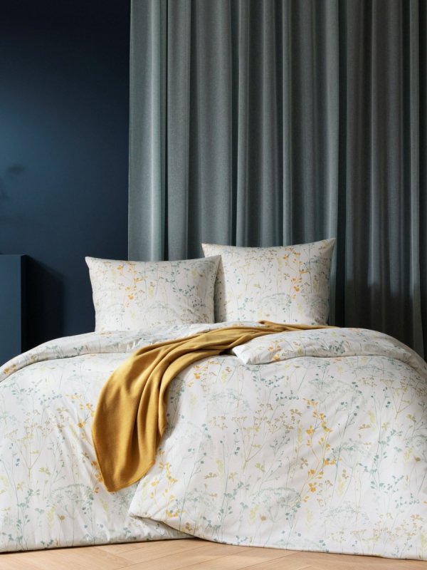 Estella pościel mako- jersey Nadine grün 6533 200x220