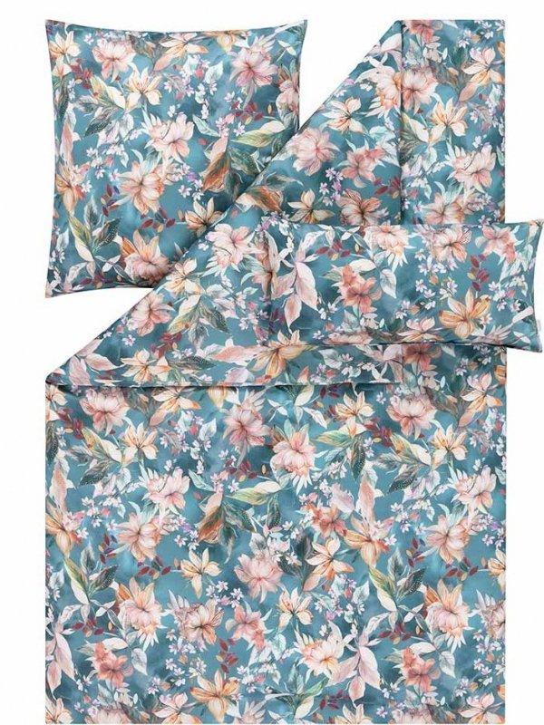 Estella mako-satin Estera blautanne 7960 135x200