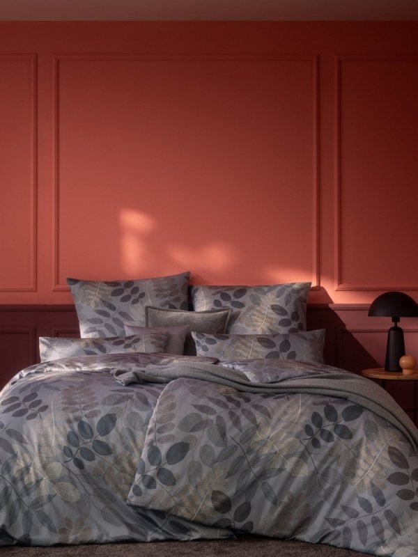 Estella mako-satin Malou grau 7987 155x200