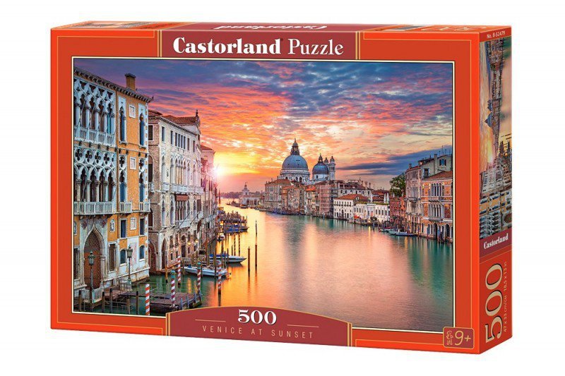 Puzzle Zachód słońca w Wenecji Castorland 500el