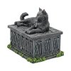 Czarny Kot Fortune's Watcher Lisa Parker - szkatułka, pudełko na tarota