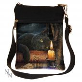 Kot i Świeca Godzina Czarownic - mała torebka na ramię
