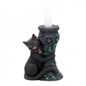  Magiczny Kot Midnight - świecznik dekoracyjny
