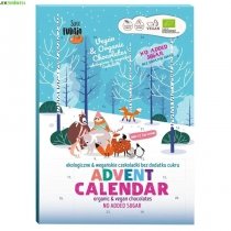 KALENDARZ ADWENTOWY - CZEKOLADKI EKO, WEGAŃSKIE I BEZGLUTENOWE SUPER FUDGIO 100 g