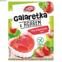 GALARETKA Z AGAREM TRUSKAWKOWA CELIKO